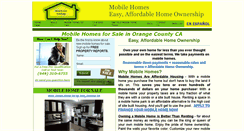 Desktop Screenshot of 2020mobilehomes.com