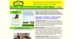 Desktop Screenshot of espanol.2020mobilehomes.com